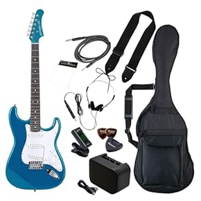 エレキギター　ギターカバー付き　無メーカー YAMAHA PACIFICA112VMX YNSエレキギター 初心者14点セット